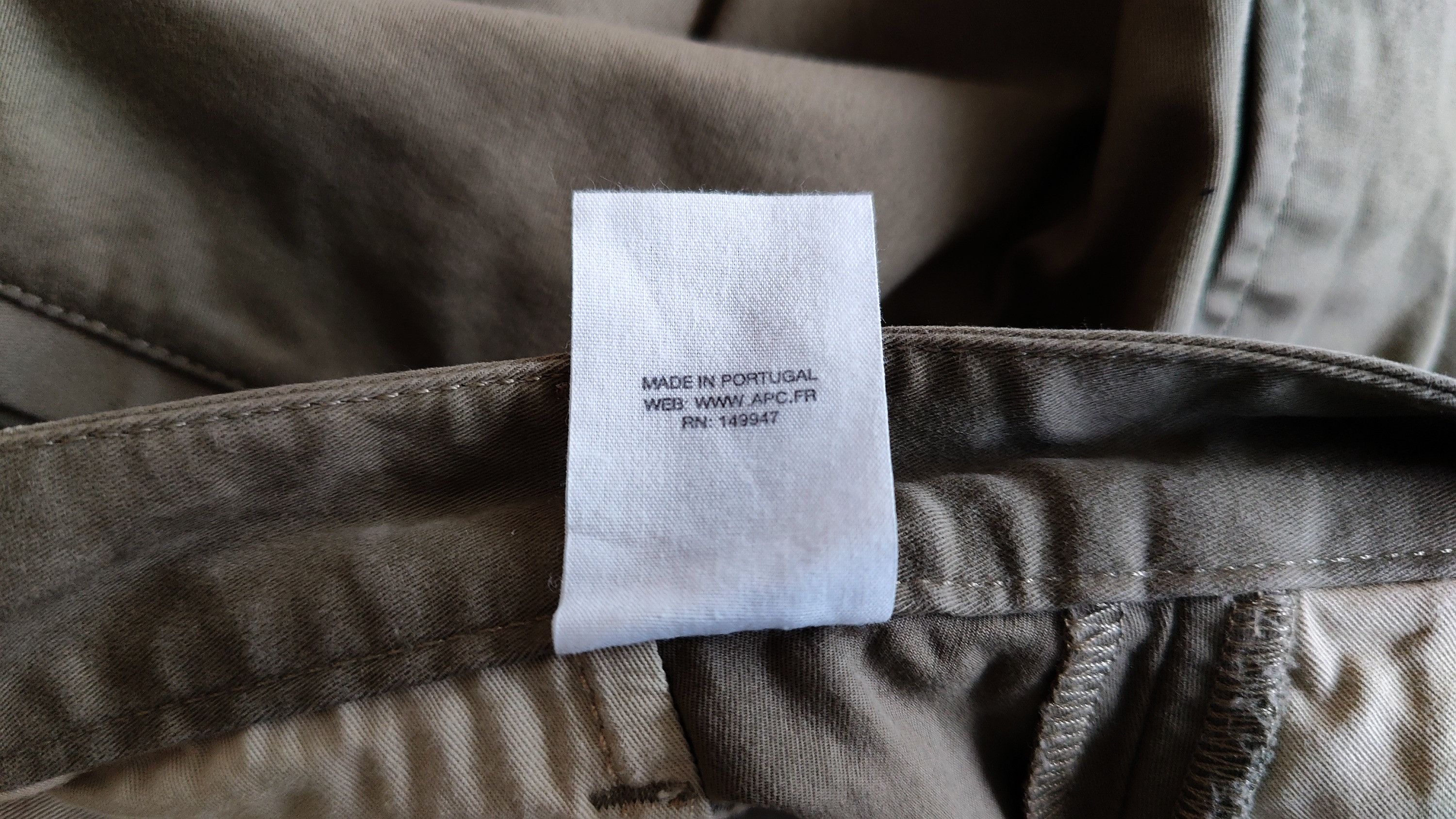 A.P.C. A.P.C. Paris APC Archival Casual Chino Pants Size US 32 / EU 48 - 6 Thumbnail