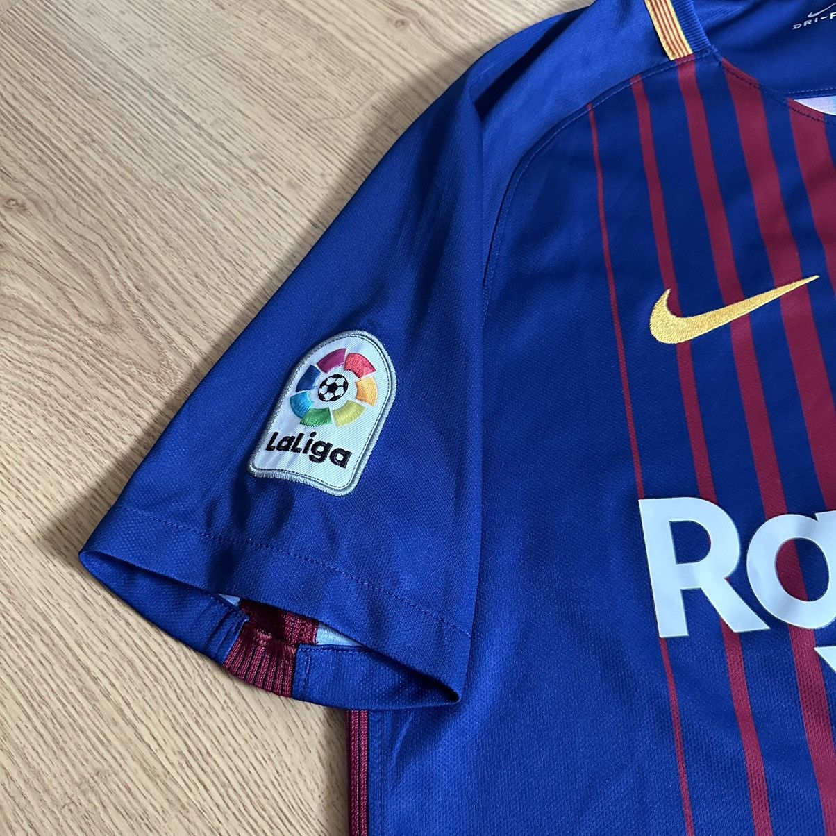 Nike Nike BARCELONA 2017 2018 HOME FOOTBALL SHIRT SOCCER JERSEY Size US M / EU 48-50 / 2 - 5 Thumbnail