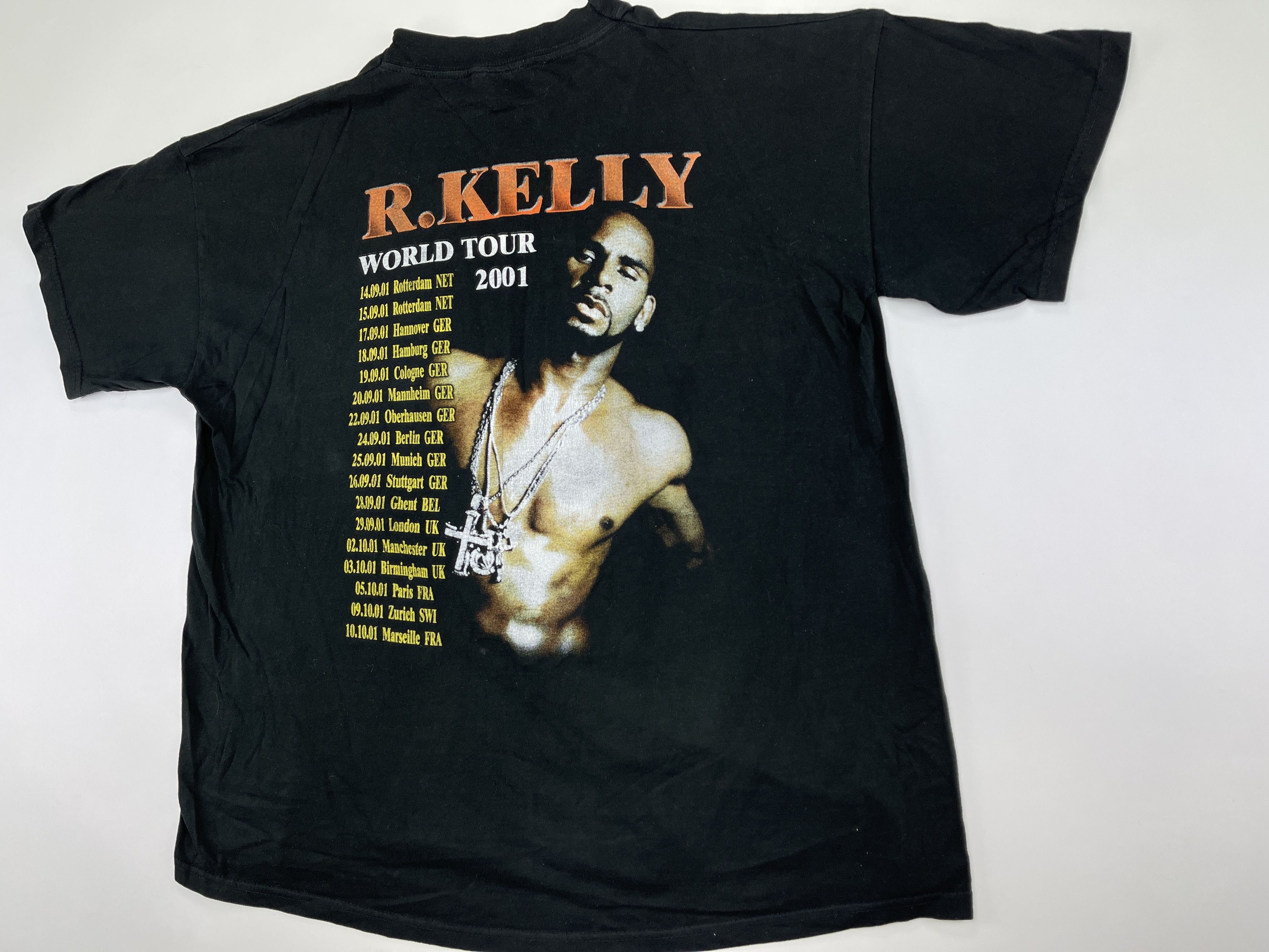 Rap Tees × Vintage R Kelly t-shirt, The TP-2.com Tour 2001, vintage, 2 SIDED XL Size US XL / EU 56 / 4 - 9 Thumbnail