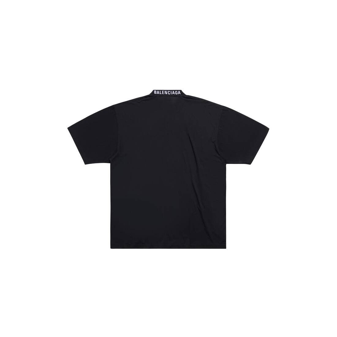 Balenciaga o1srvl11e0425 T-Shirt Medium Fit in Faded Black Size XL / US 12-14 / IT 48-50 - 2 Thumbnail