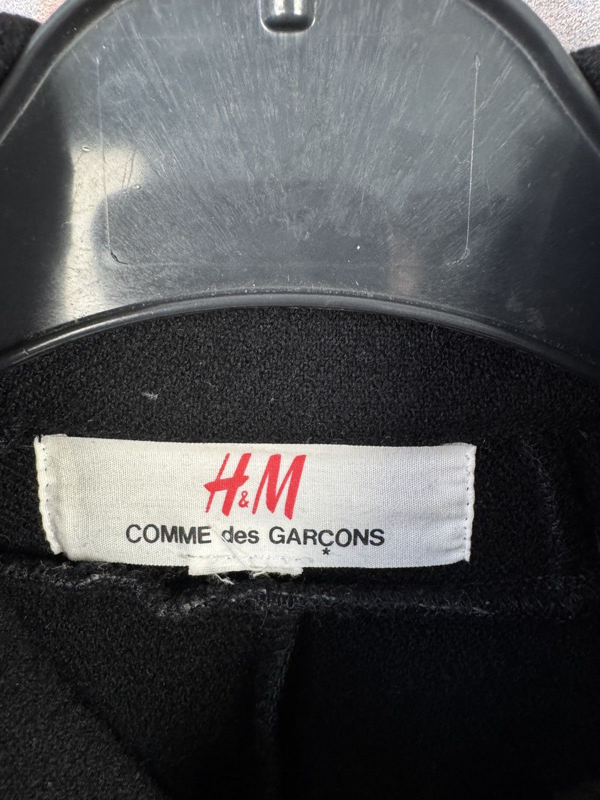 Comme des Garcons Women’s H&M x Comme des Garçons Black Blazer Avant Garde Size S / US 4 / IT 40 - 7 Thumbnail