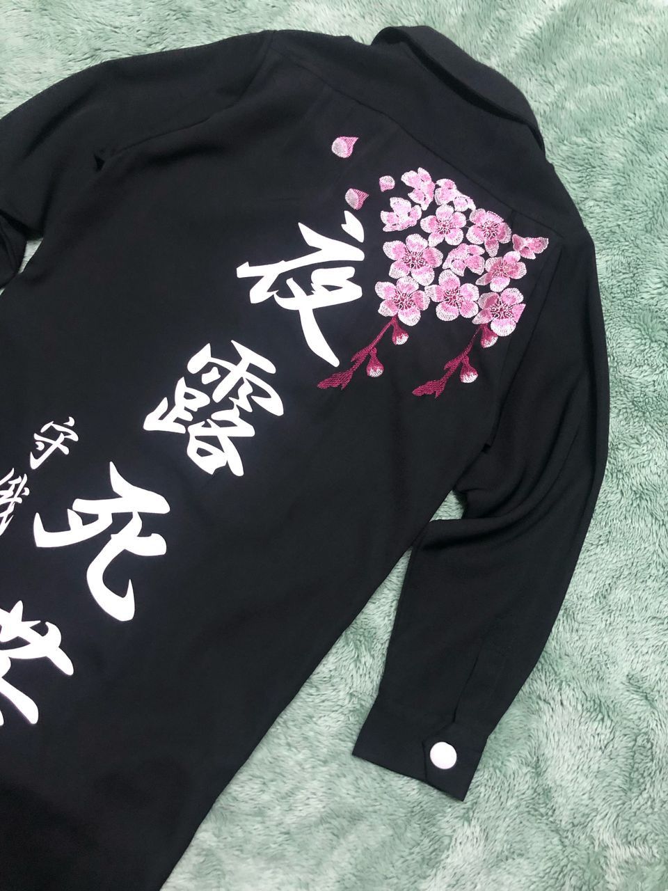 Japanese Brand JAPANESE BRAND EMBROIDERY HARDCORE YAKUZA JACKET RARE Size US M / EU 48-50 / 2 - 9 Thumbnail