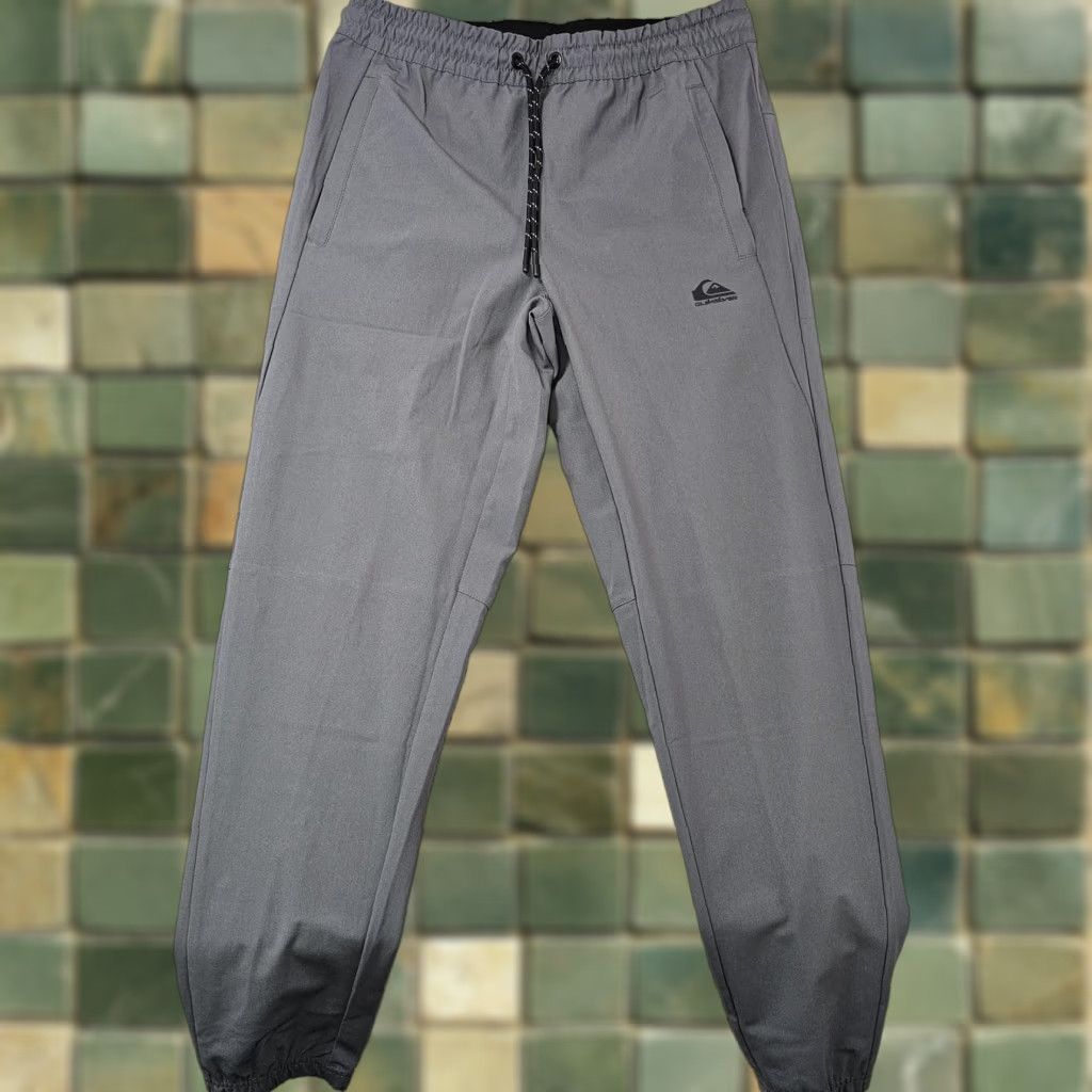 Quiksilver Quiksilver Pants Mens 29x29 Gray Jogger Elastic Waist Pockets Size US 29 - 1 Thumbnail