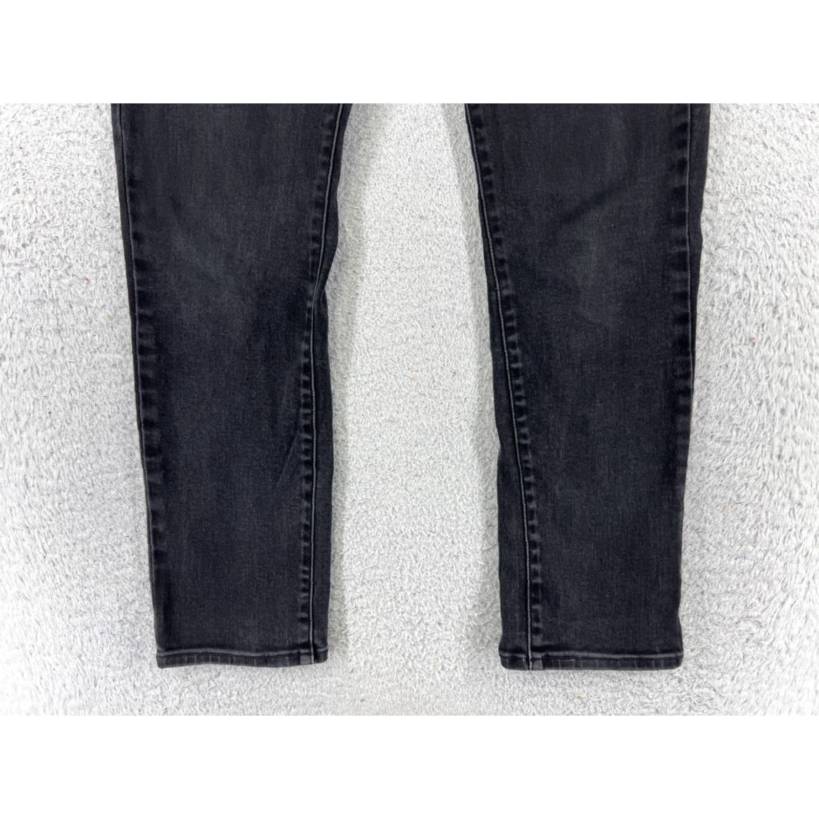Levi's Levi's Jeans Women Black Denim Mid Skinny 29x28 Cotton Blend 10 Regular Size 32" / US 10 / IT 46 - 2 Thumbnail