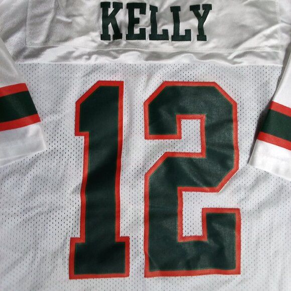 Nike Vintage Nike Jim Kelly Throwback Miami Hurricanes Jersey Size US XXL / EU 58 / 5 - 1 Thumbnail