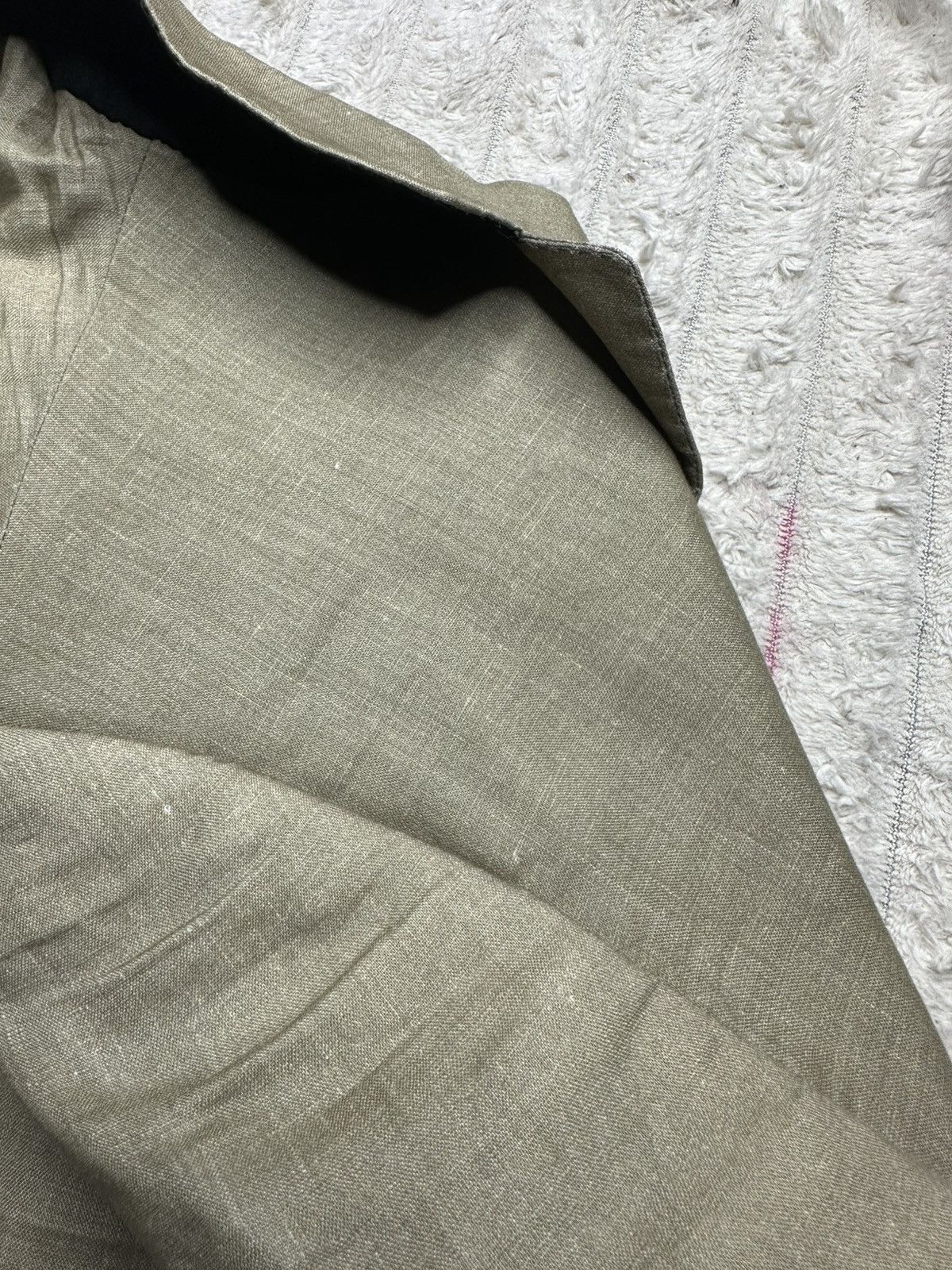 Burberry Burberry Linen Size IT 54 Archive Suit Blazer Jacket Size 54R - 9 Thumbnail