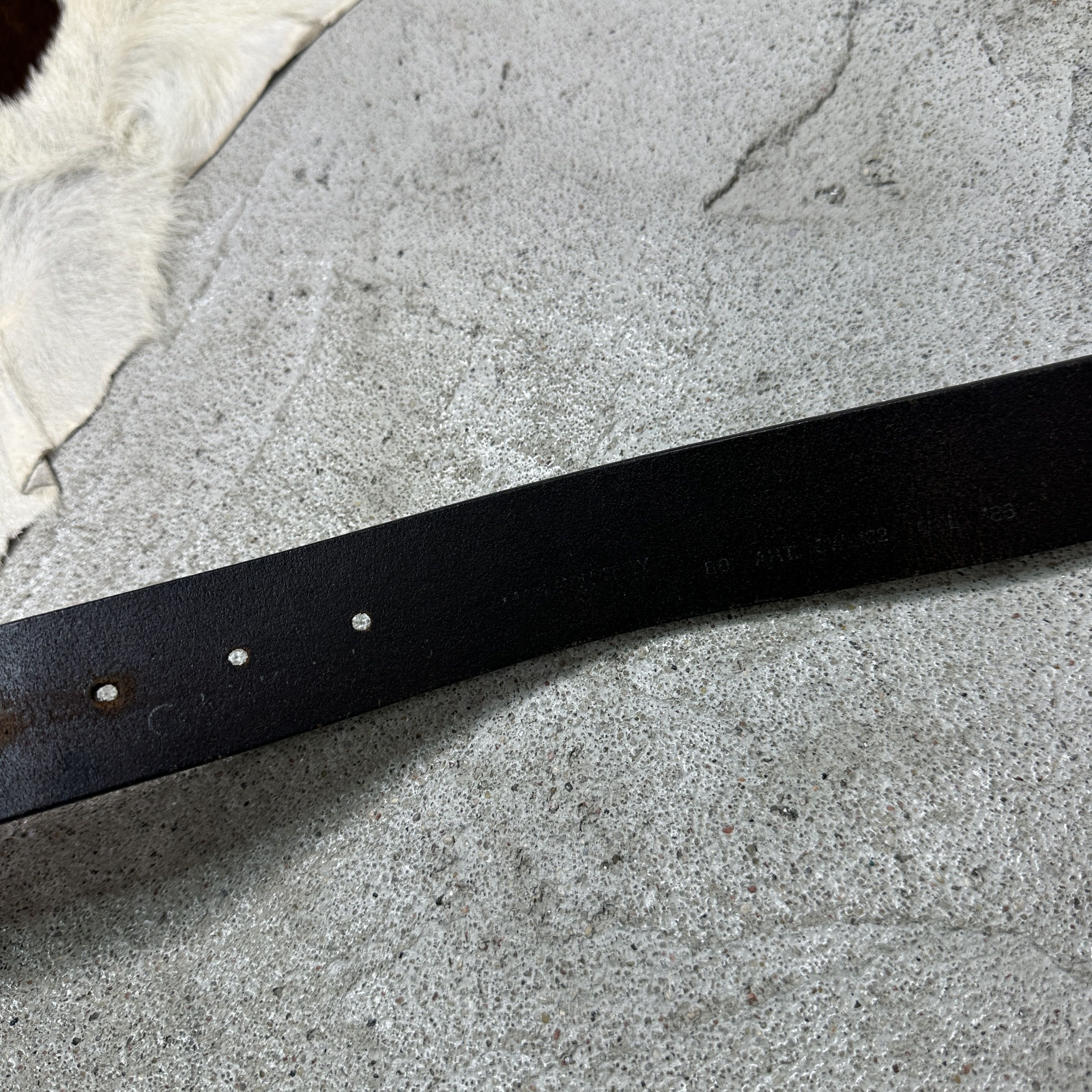 Calvin Klein Vintage Leather Unisex Studded Calvin Klein Belt Y2K Size ONE SIZE - 5 Thumbnail