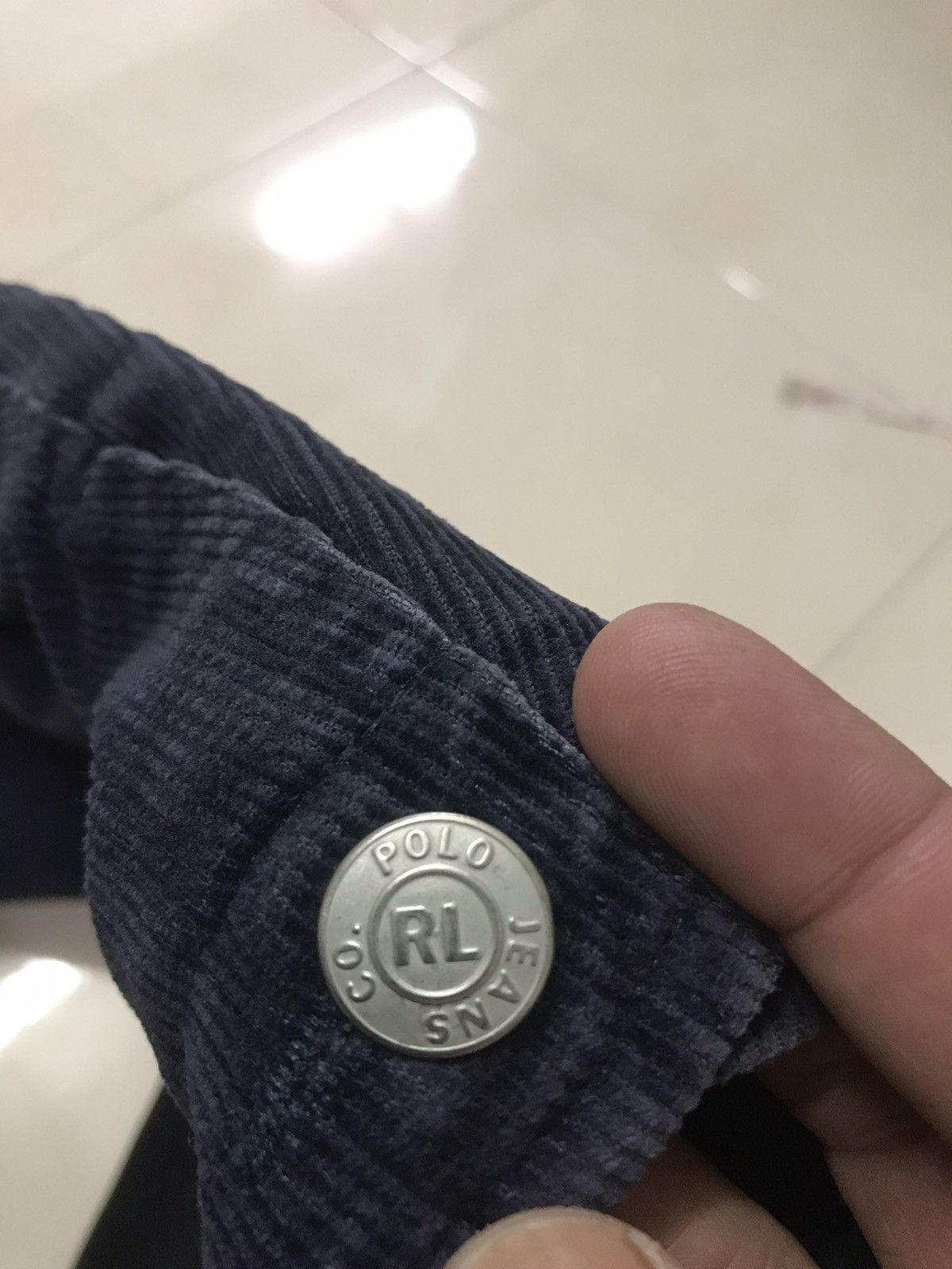 Polo Ralph Lauren × RRL Ralph Lauren × Ralph Lauren Blue Label VINTAGE CORDUROY POLO RALPH LAUREN Size US L / EU 52-54 / 3 - 10 Thumbnail
