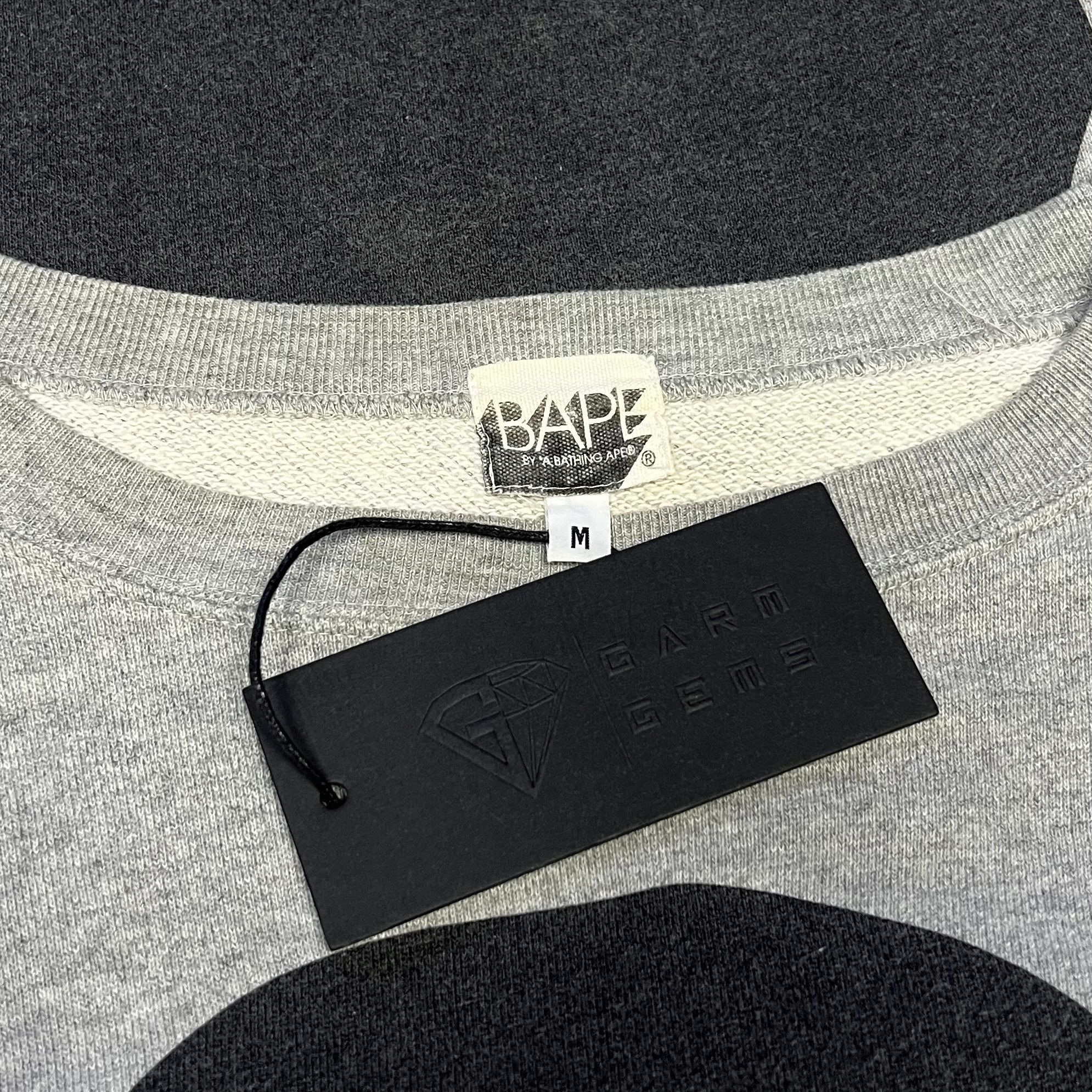 Bape Big Ape Head Crewneck Size US M / EU 48-50 / 2 - 6 Thumbnail