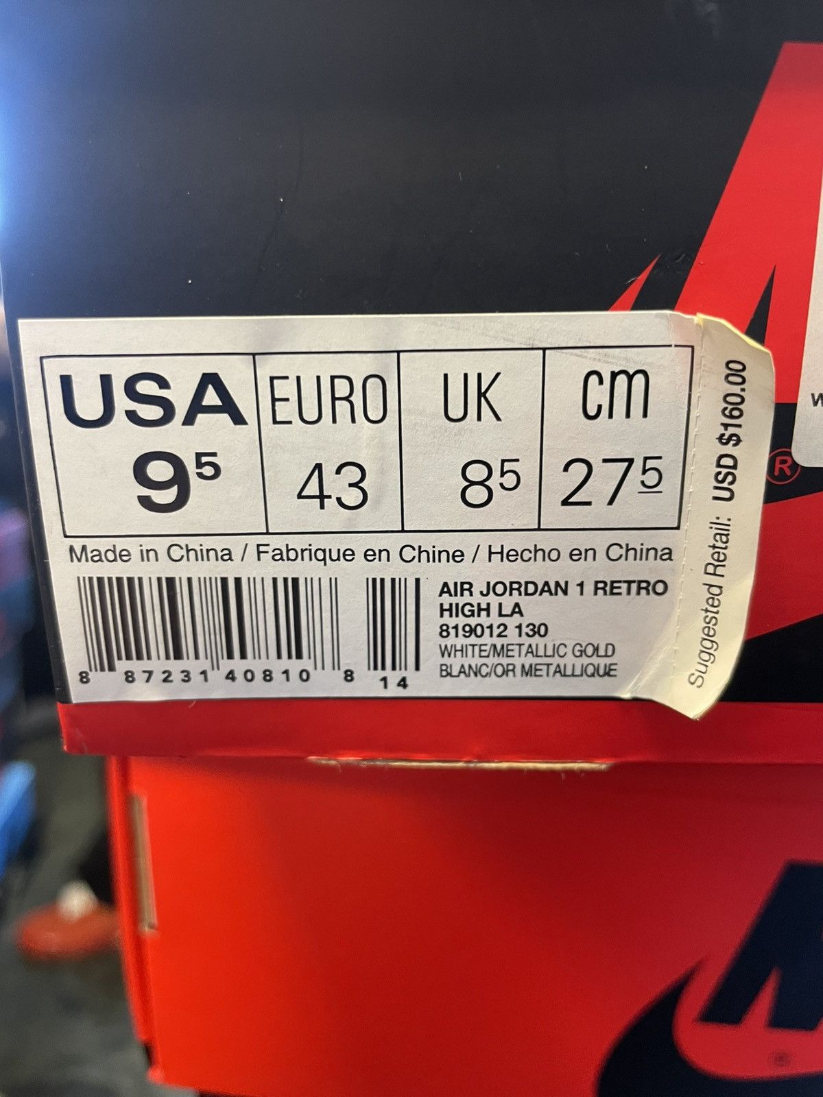 Jordan 1 High LA