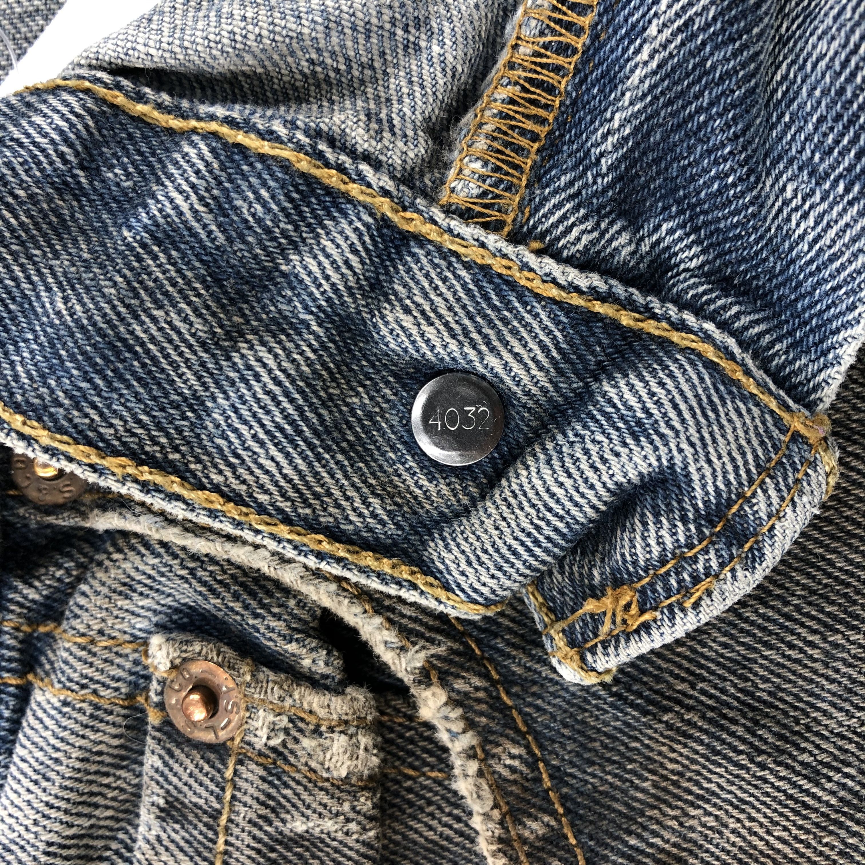 Levi's × Vintage Vintage Dirty Oil Levis 505 Jeans-JM1127 Size US 37 - 9 Thumbnail