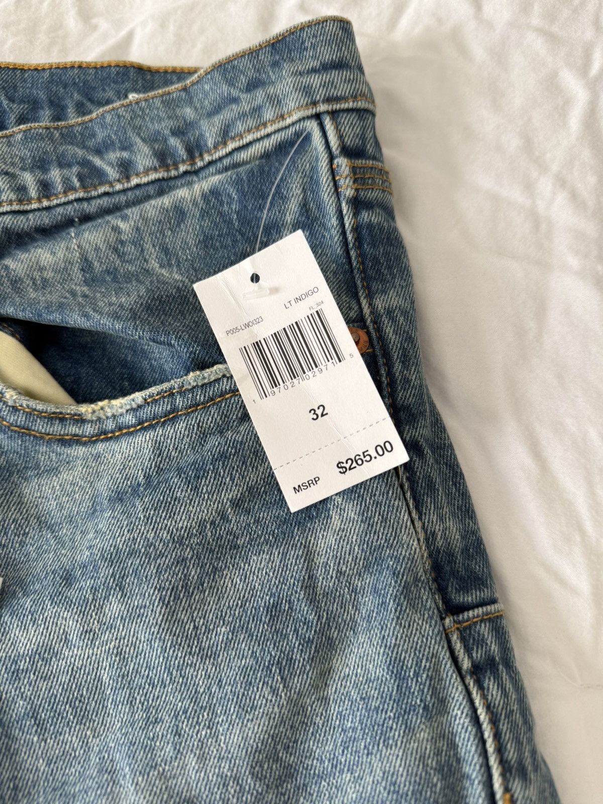Purple Brand Purple Brand Mid Worn Vintage Jeans “Mid Indigo” Size US 32 / EU 48 - 2 Thumbnail