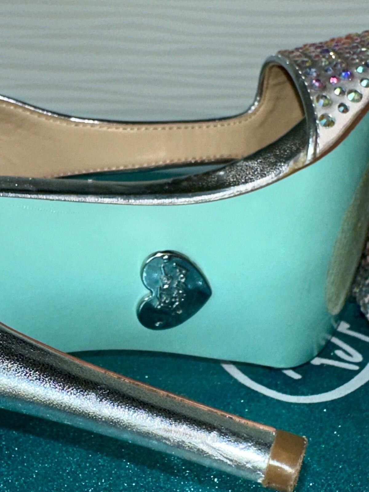 Betsey Johnson Betsey Johnson Formal Rhinestone Heels SB- I Do 7.5 Size US 7.5 / IT 37.5 - 7 Thumbnail