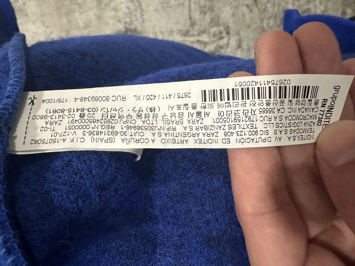 Zara ZARA BLUE FLANNEL Size US XL / EU 56 / 4 - 3 Thumbnail