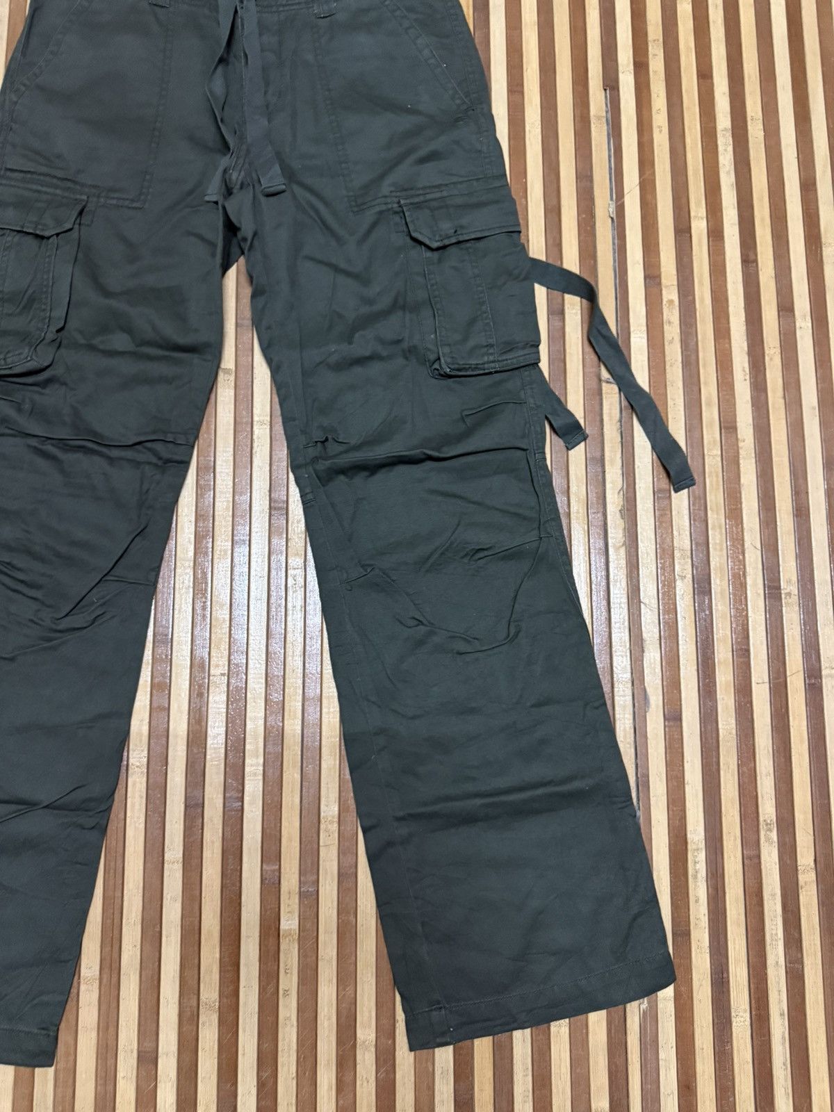 Japanese Brand POLHAM Unisex Cargo Pants Streetwear Multipocket Size US 29 - 3 Thumbnail
