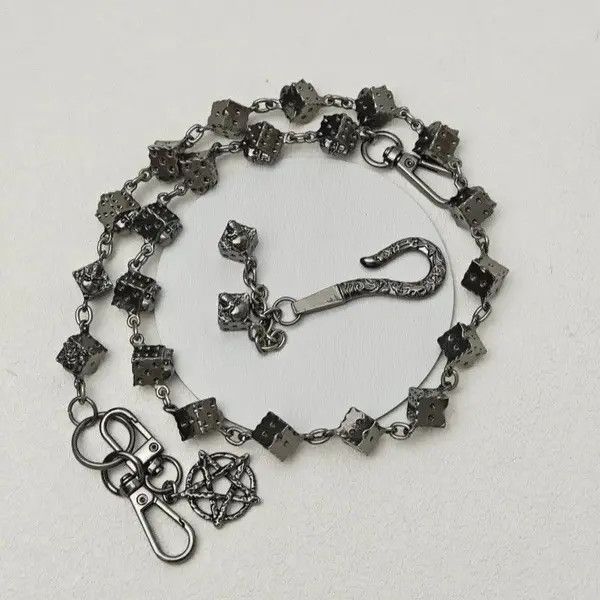 Jewelry Retro Dise Skulls Waist Punk Wallet Chain Size ONE SIZE - 3 Thumbnail
