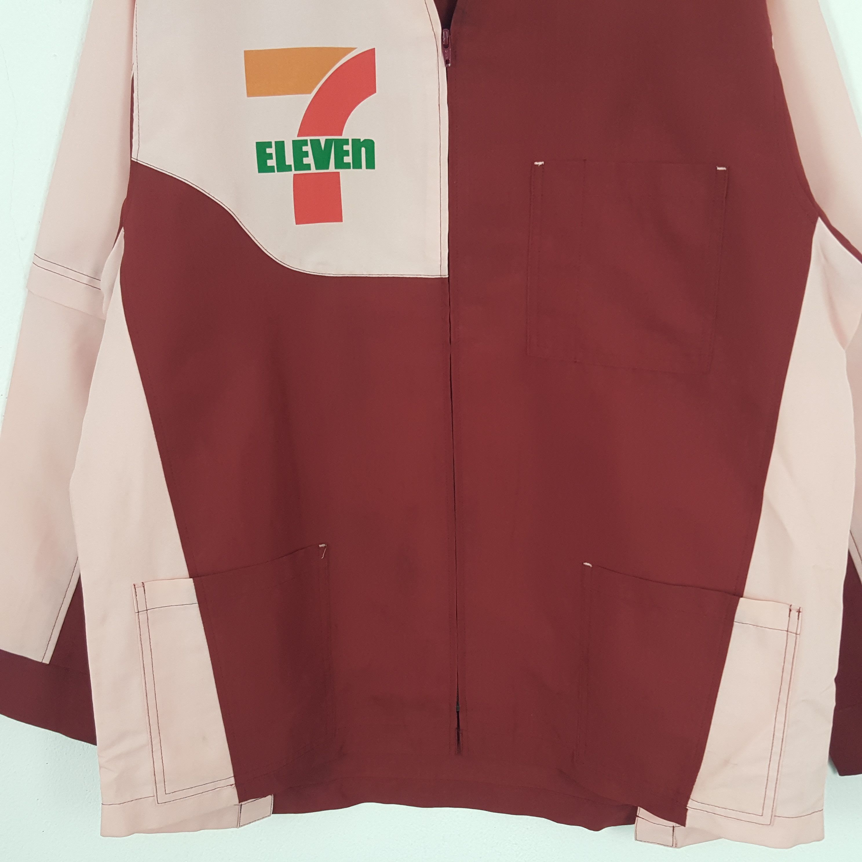 Japanese Brand × Vintage Vintage 7-Eleven Japanese Brand Uniform Jacket Size US L / EU 52-54 / 3 - 4 Thumbnail