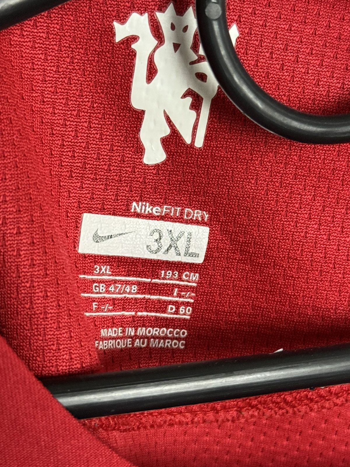 Nike XXXL Manchester United 07/09 Home Football Jersey T-Shirt Size US XXL / EU 58 / 5 - 21 Thumbnail