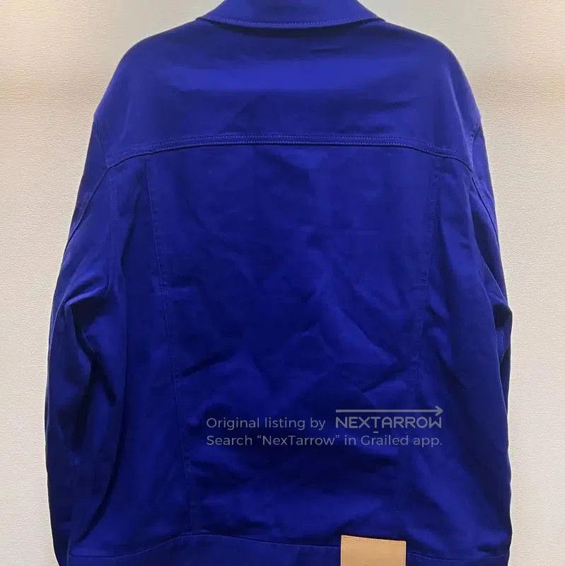 Louis Vuitton Louis Vuitton Men's Dark Blue Cotton Jacket . Size US M / EU 48-50 / 2 - 2 Thumbnail