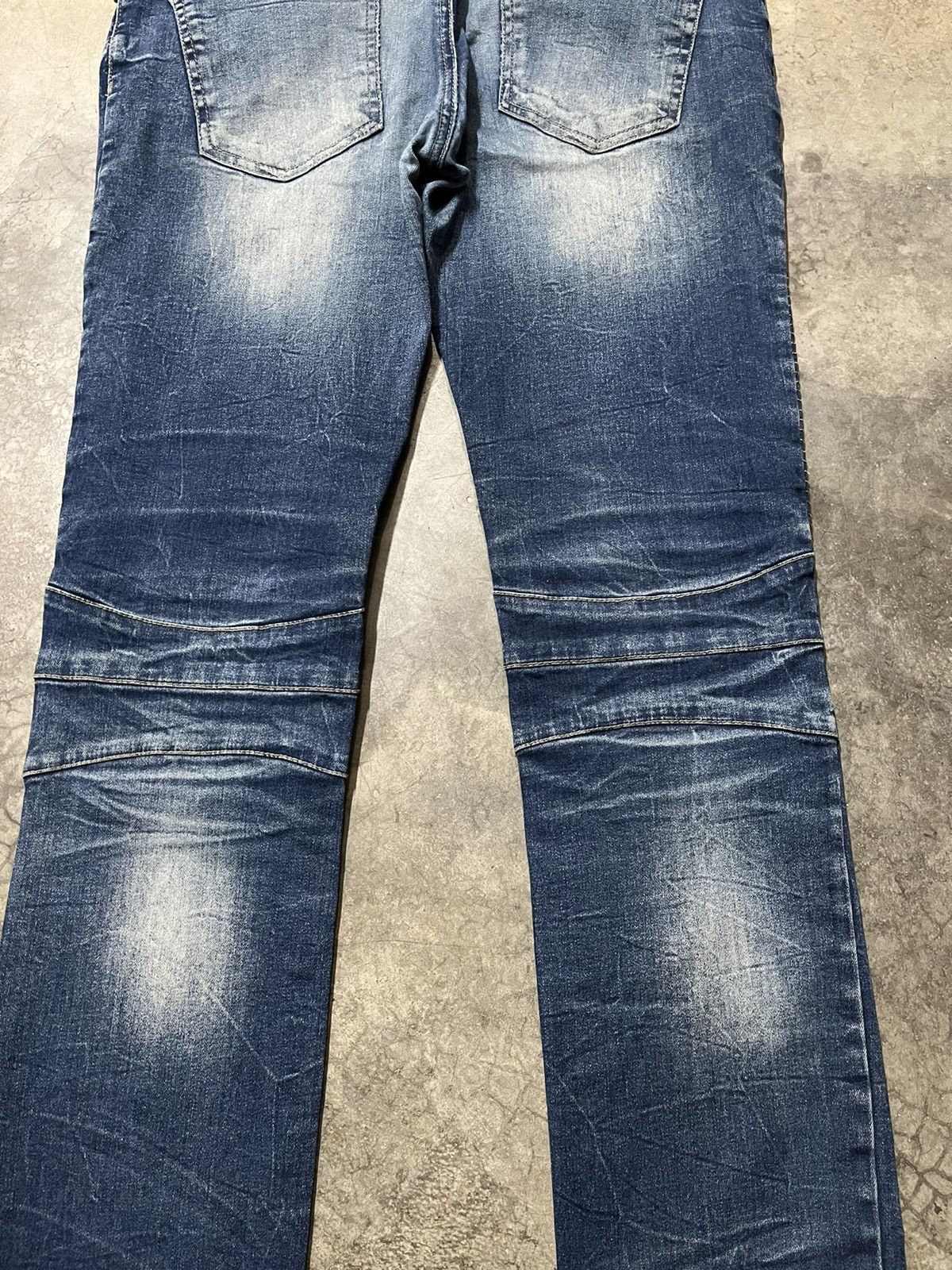 In The Attic In the attic stretchable biker pant like balmain distressed Size US 31 - 10 Thumbnail