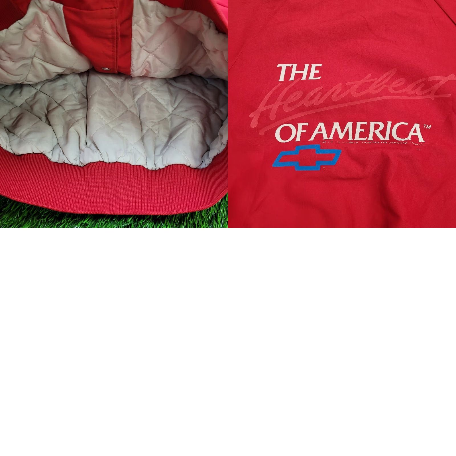 Vintage VINTAGE Chevy Truck Jacket XL Red 1980s 80s Bomber Jacket Men XL Long Sleeve Jacket Red (Note: Limited Edition, Vintage) Size US XL / EU 56 / 4 - 10 Thumbnail