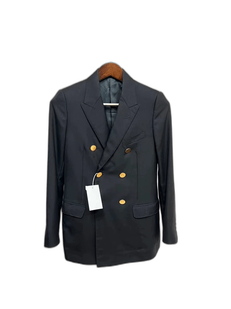 Celine Celine Gold Button Suit Size 36 Brand New Size US S / EU 44-46 / 1 - 1 Thumbnail