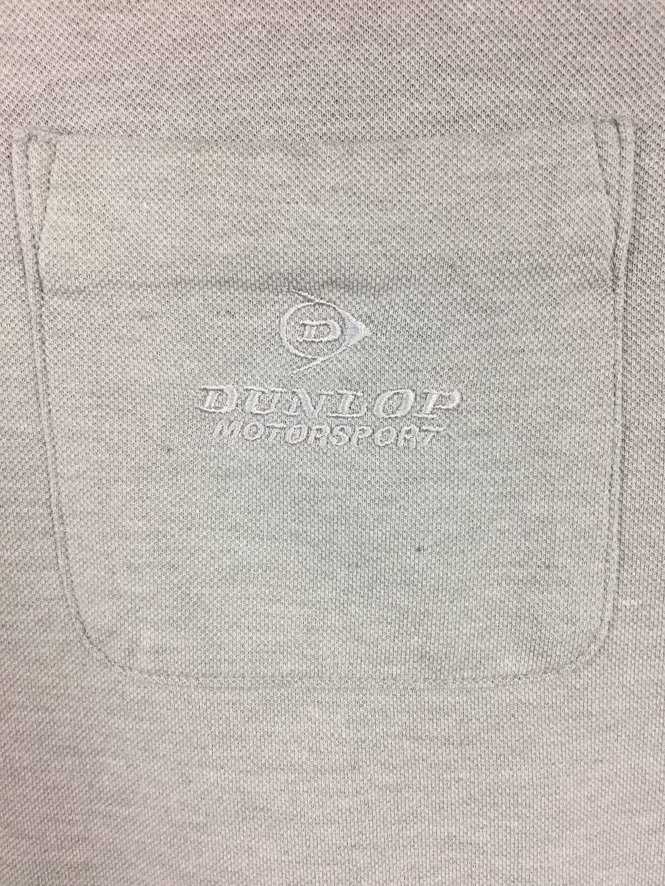 Dunlop Vtg Dunlop Motorsport Embroidered Logo Long Sleeve Polo Tee Size US L / EU 52-54 / 3 - 5 Thumbnail