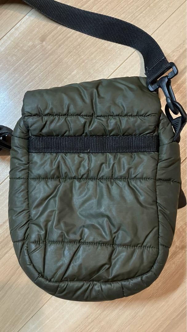 Moncler VINTAGE 1990s MONCLER PUFFER SHOULDER BAG OLIVE GREEN Size ONE SIZE - 10 Thumbnail