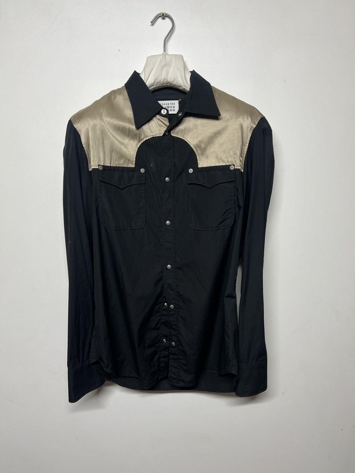 Maison Margiela Western viscose chest shirts Size US L / EU 52-54 / 3 - 1 Thumbnail