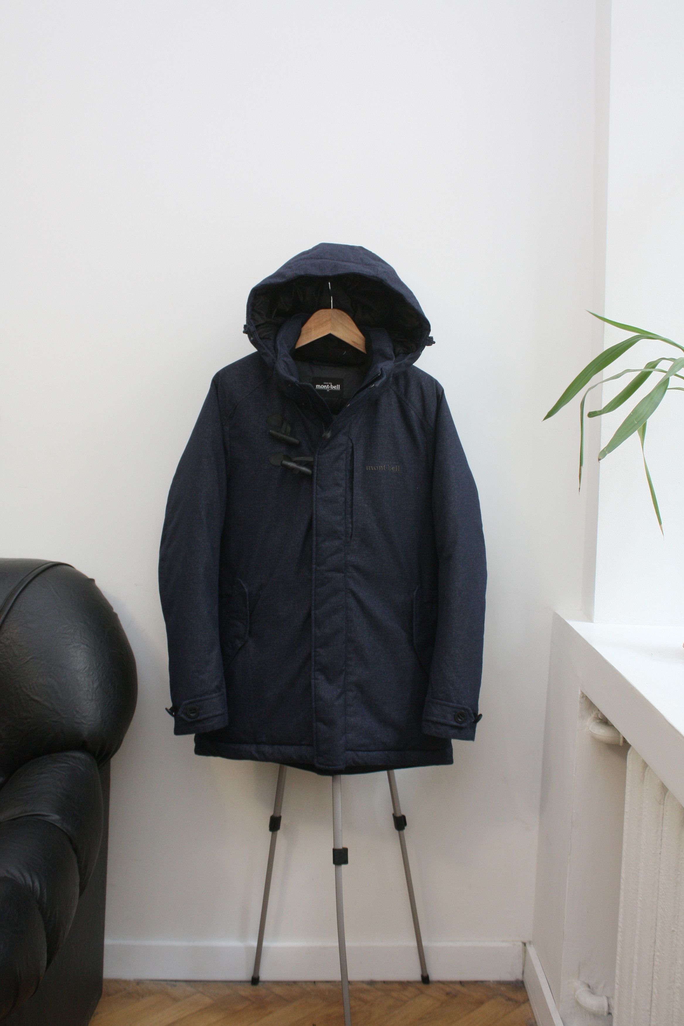 Montbell Montbell Navy Melange Puffer Down Parka Men's Size US M / EU 48-50 / 2 - 2 Thumbnail