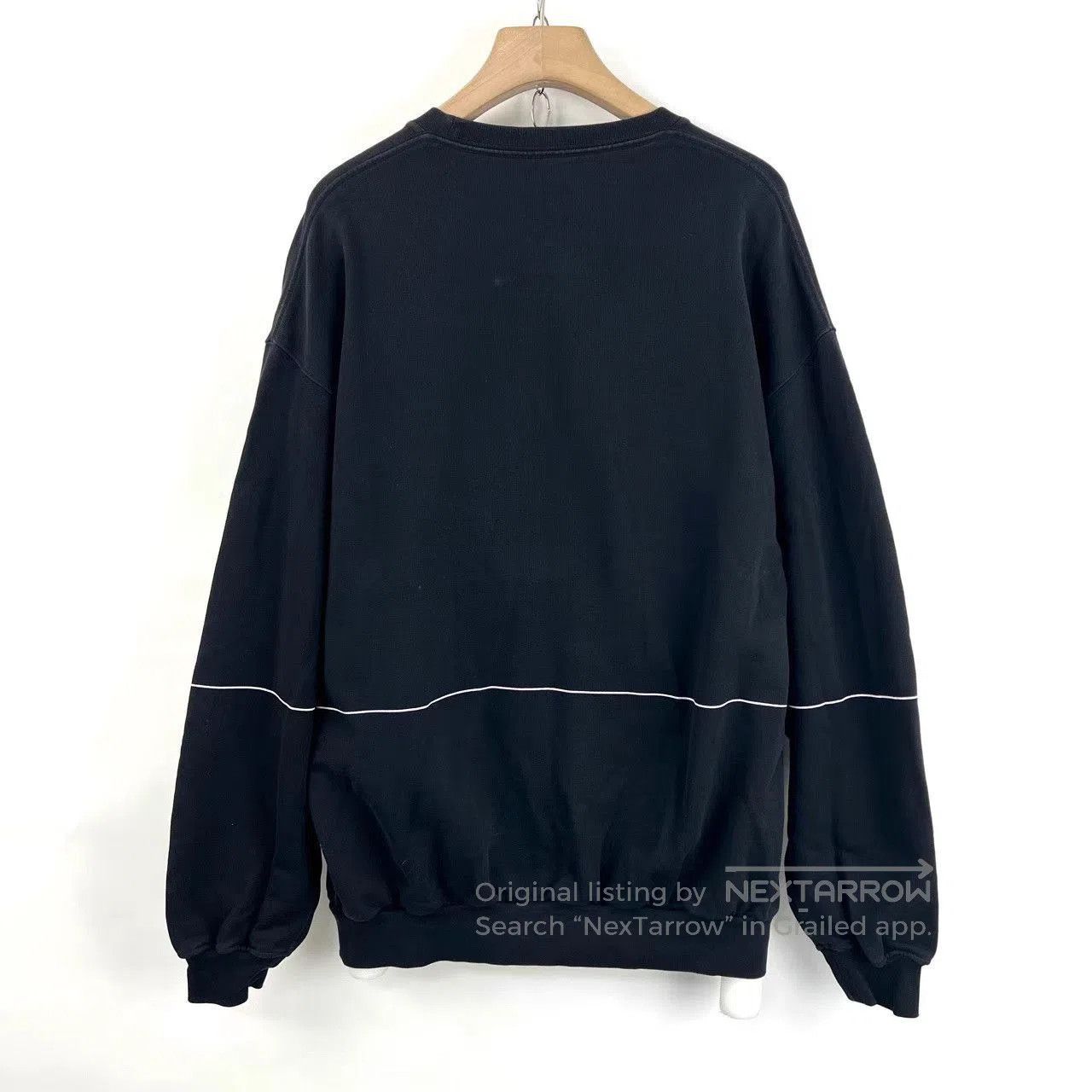 Balenciaga Black Long Sleeve Sweatshirt with City Print. Size US M / EU 48-50 / 2 - 3 Thumbnail