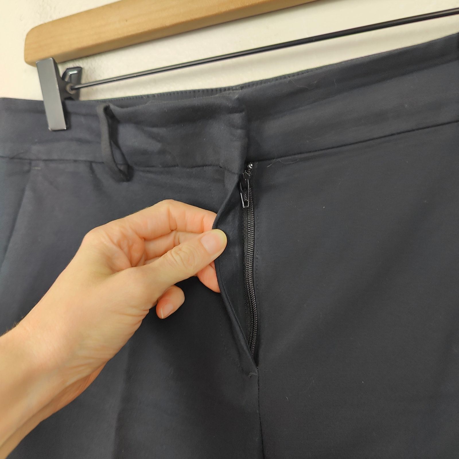 Loft Loft Pants Womens 8 Black The Riviera Slim Stretch Preppy Size 30" / US 8 / IT 44 - 3 Thumbnail