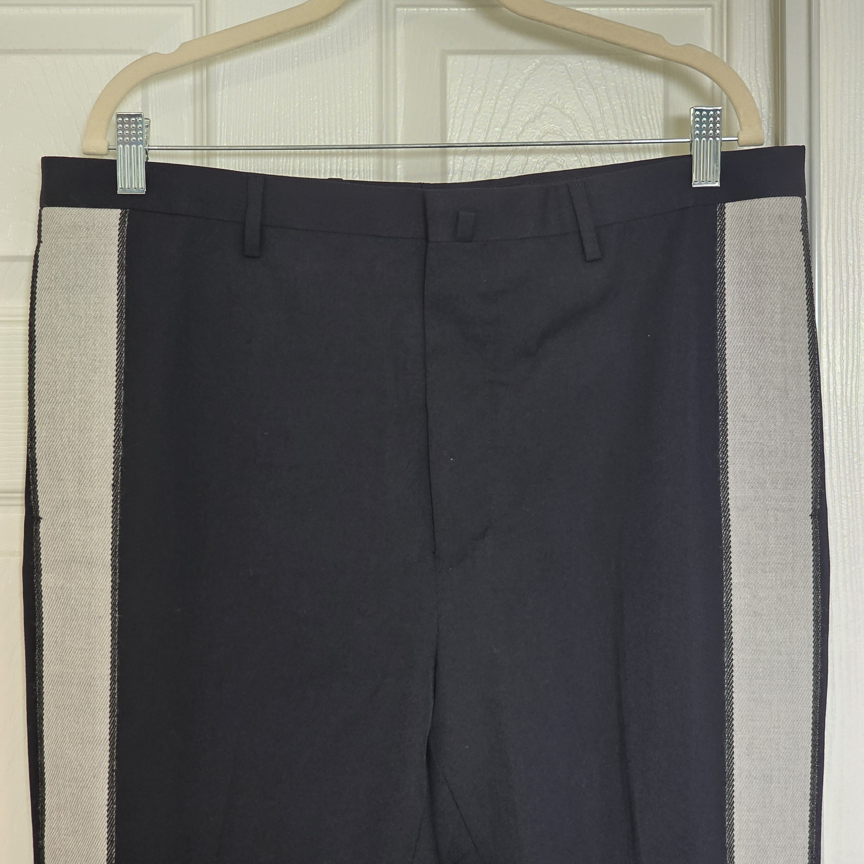 Lanvin Side stripe wool pants Size US 34 / EU 50 - 3 Thumbnail