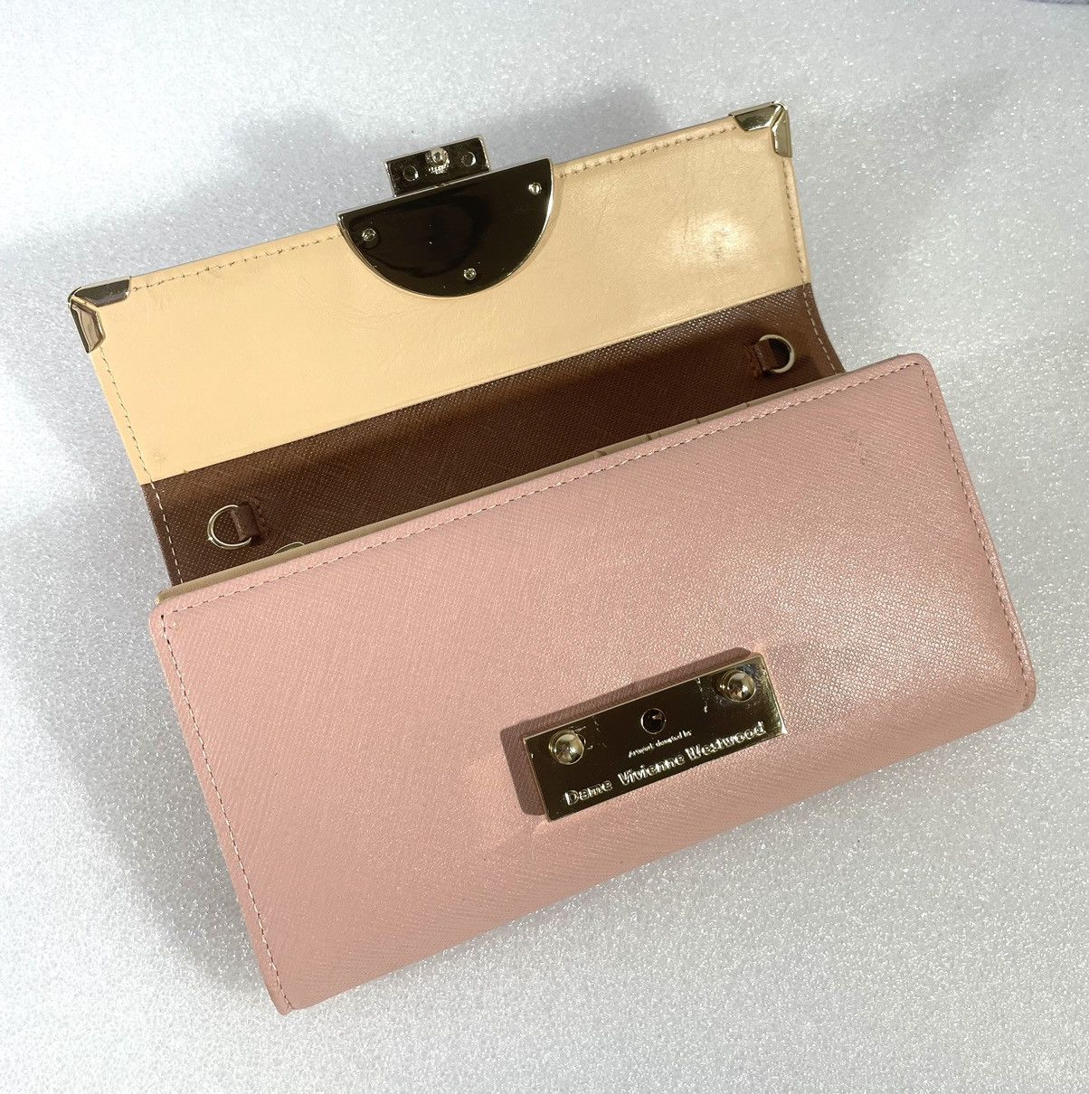 Vivienne Westwood Rare‼️Artwork ‘Whatever It Takes’ Long Wallet Size ONE SIZE - 4 Thumbnail