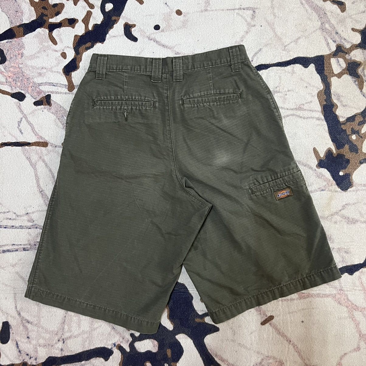 Dickies Vintage Dickies Work Shorts Olive Green Size US 30 / EU 46 - 3 Thumbnail