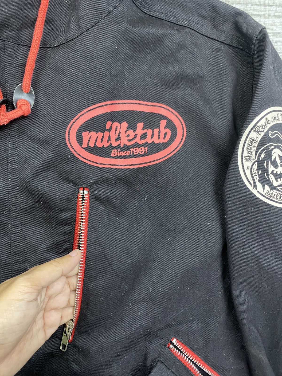Seditionaries 🔥🔥Studio 696 Milktub Multipocket Punk Style Hoodie Jacket Size US M / EU 48-50 / 2 - 8 Thumbnail