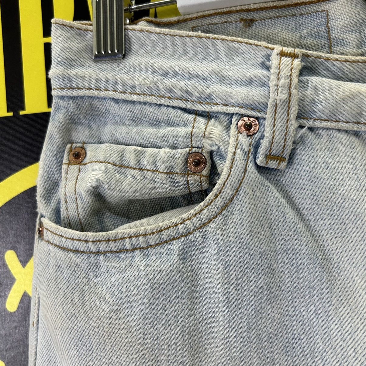 Levi's Vintage Levi’s 524 USA Punk Zipped Custom Rare Design Denim Size US 29 - 8 Thumbnail