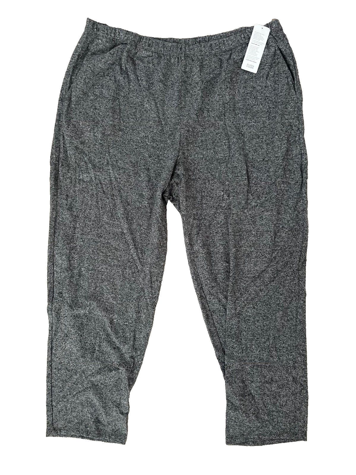 Eileen Fisher Eileen Fisher Organic Cotton Hemp Tapered Pant Ash ( XL ) Size 24" / US 00 / IT 34 - 1 Thumbnail