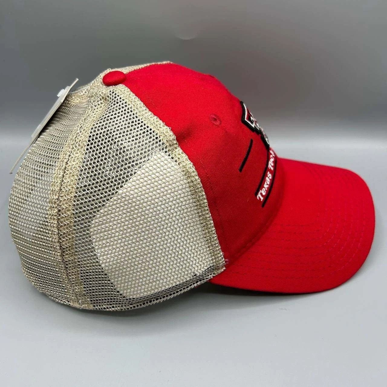 The Game Vintage Texas Tech Red Raiders Trucker Hat NCAA Snap Back Size ONE SIZE - 7 Thumbnail