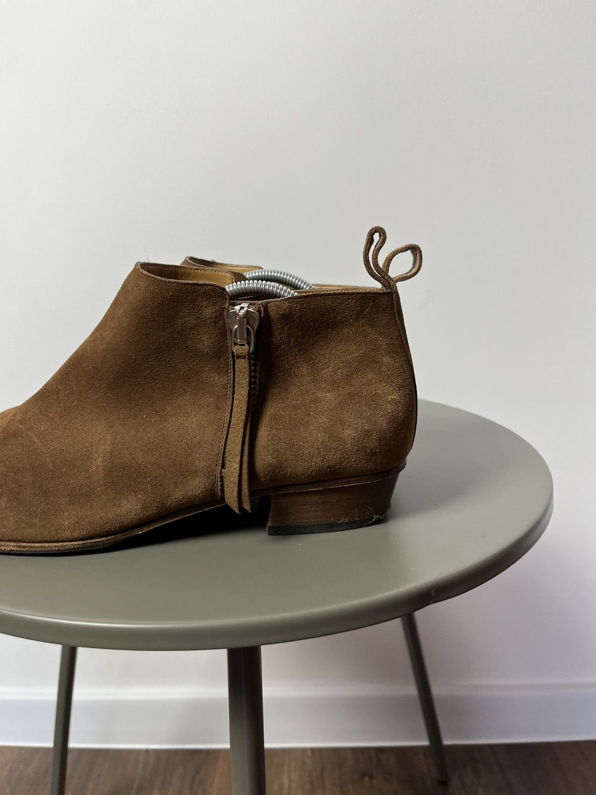 Gucci Gucci Suede Side-Zip Ankle Boots 39 EU / 8 US Made in Italy Size US 8 / IT 38 - 4 Thumbnail