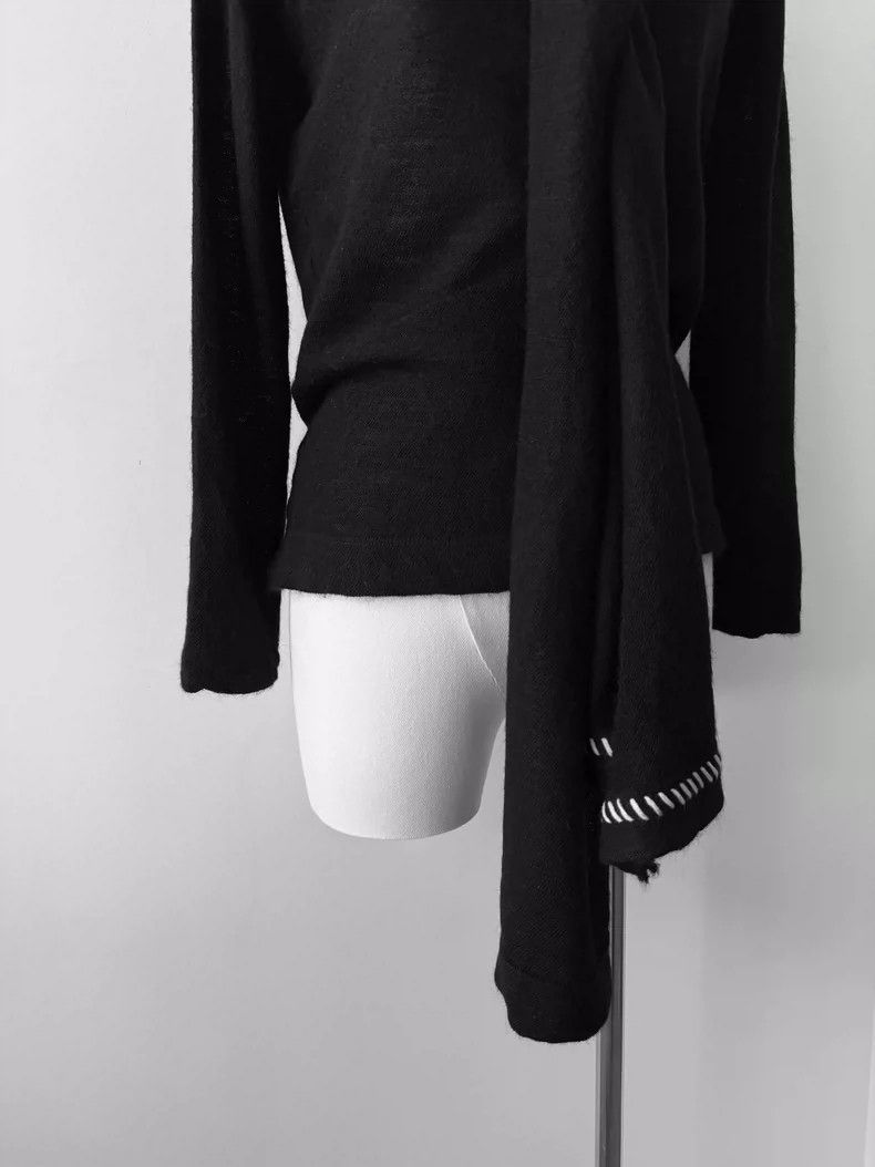 Yohji Yamamoto yohji yamamoto size 2 12AW Mainline Wool Ribbon Scarf long Size M / US 6-8 / IT 42-44 - 5 Thumbnail
