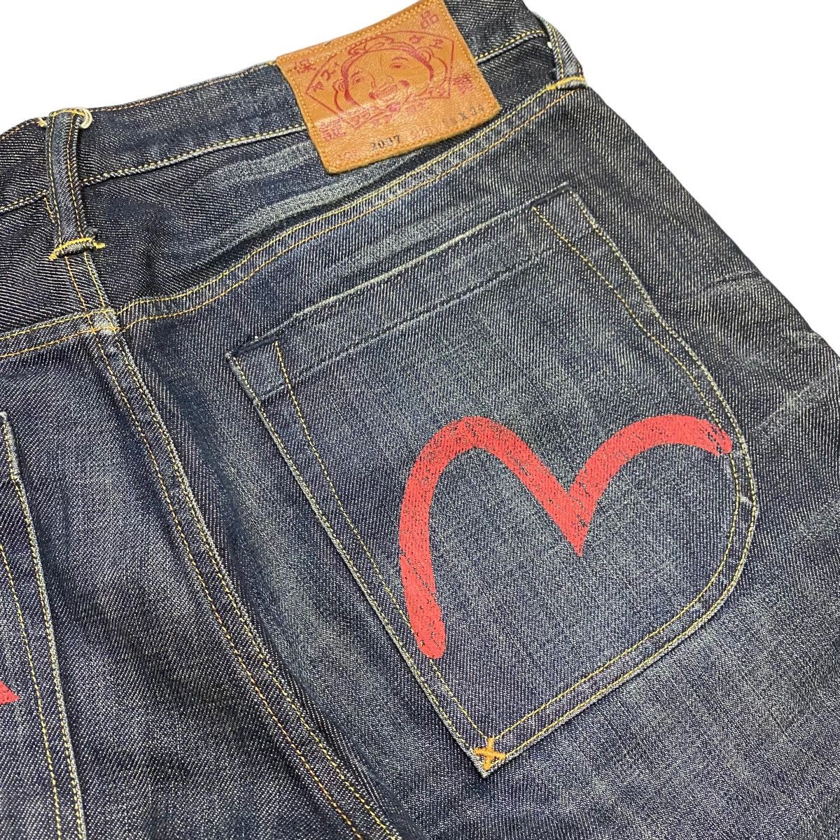 Evisu Evisu Osaka Japan Lot 2007 denim Size US 33 - 8 Thumbnail