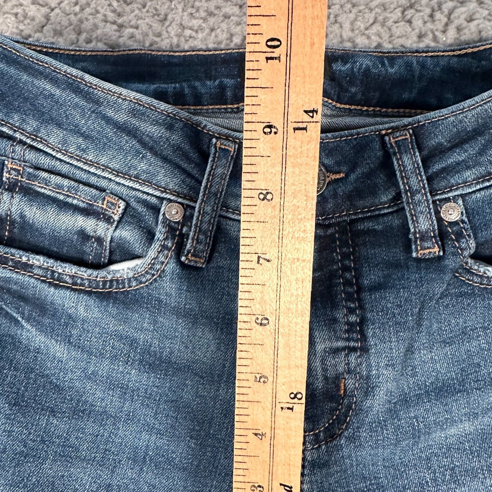 Silver Jeans Co. Silver Jeans Co Women's Jeans 27x32 Blue Suki Slim Bootcut Distressed Low Rise New Size 27" / US 4 / IT 40 - 6 Thumbnail