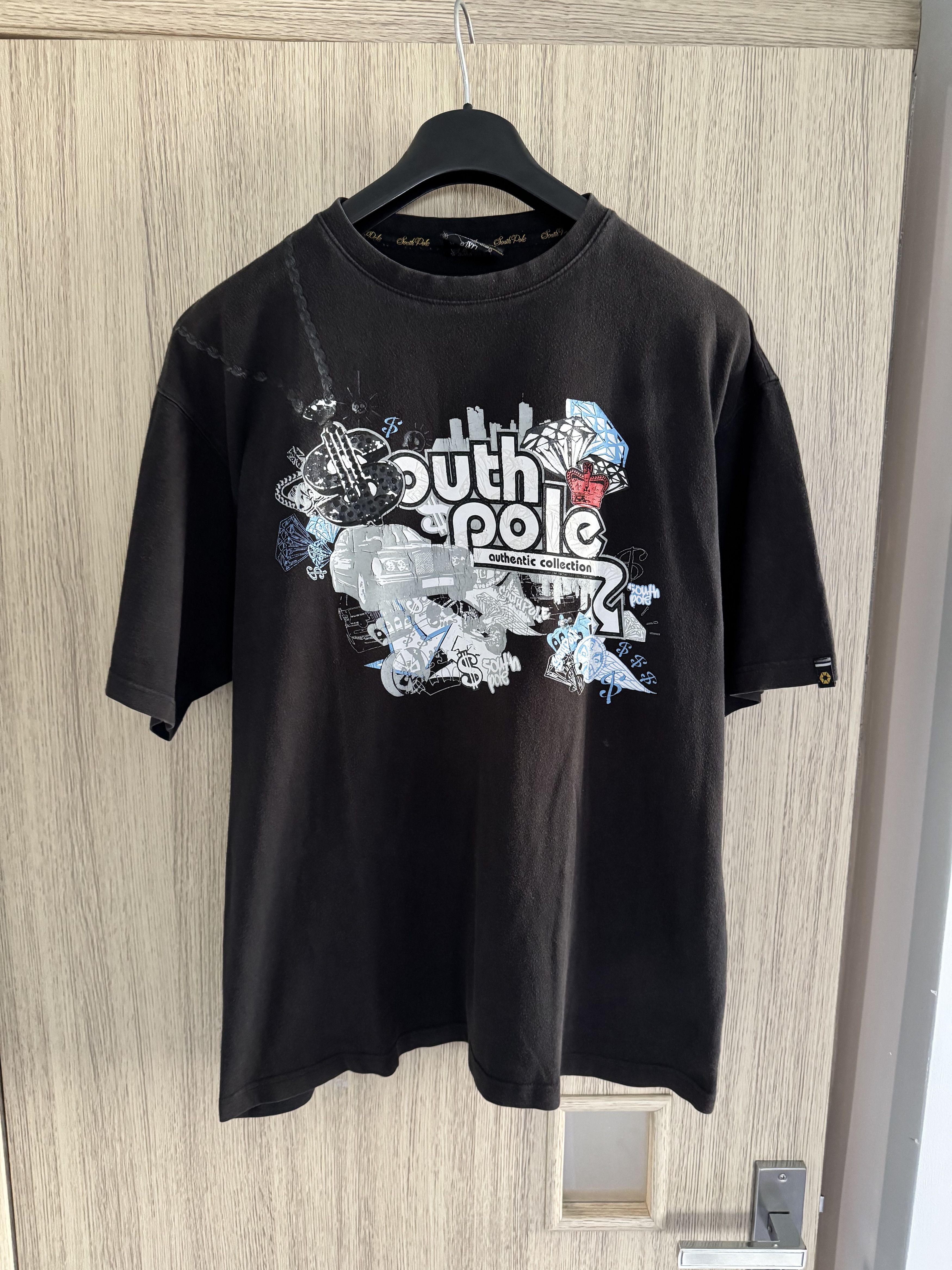 Southpole Vintage Y2k Southpole Grunge Oversized T-Shirt Size US XL / EU 56 / 4 - 1 Thumbnail