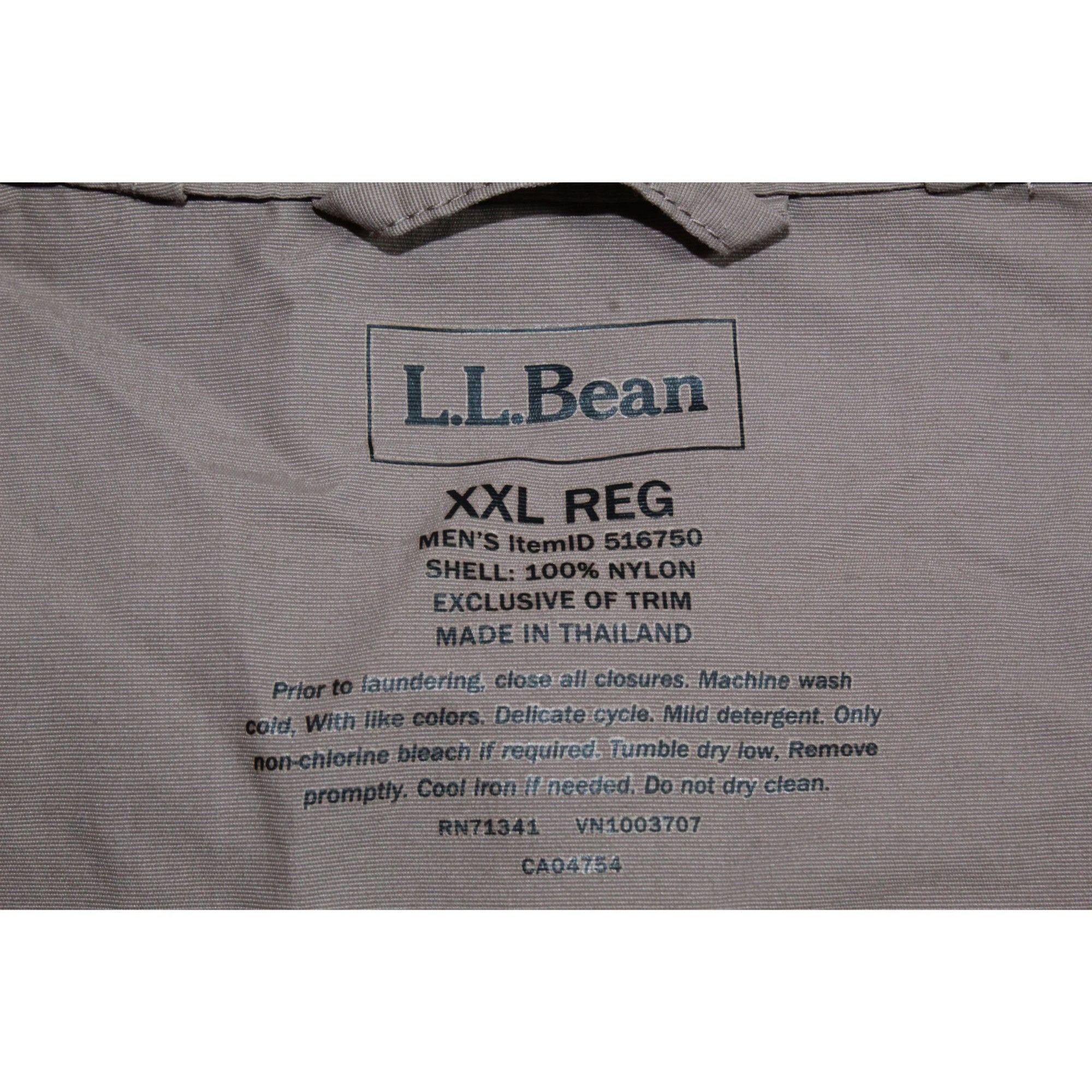 L.L. Bean LL Bean Mountain Classic Anorak Full Zip Jacket Windbreaker Size US XXL / EU 58 / 5 - 11 Thumbnail