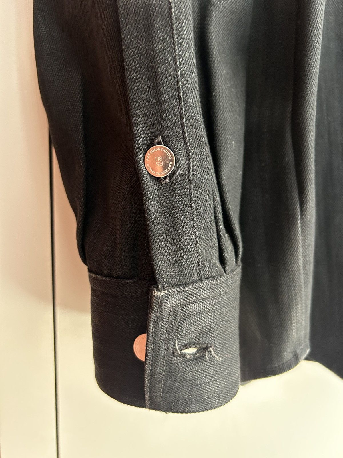 Raf Simons Raf Simons / Robert Mapplethorpe Oversized Denim Shirt Size US M / EU 48-50 / 2 - 5 Thumbnail