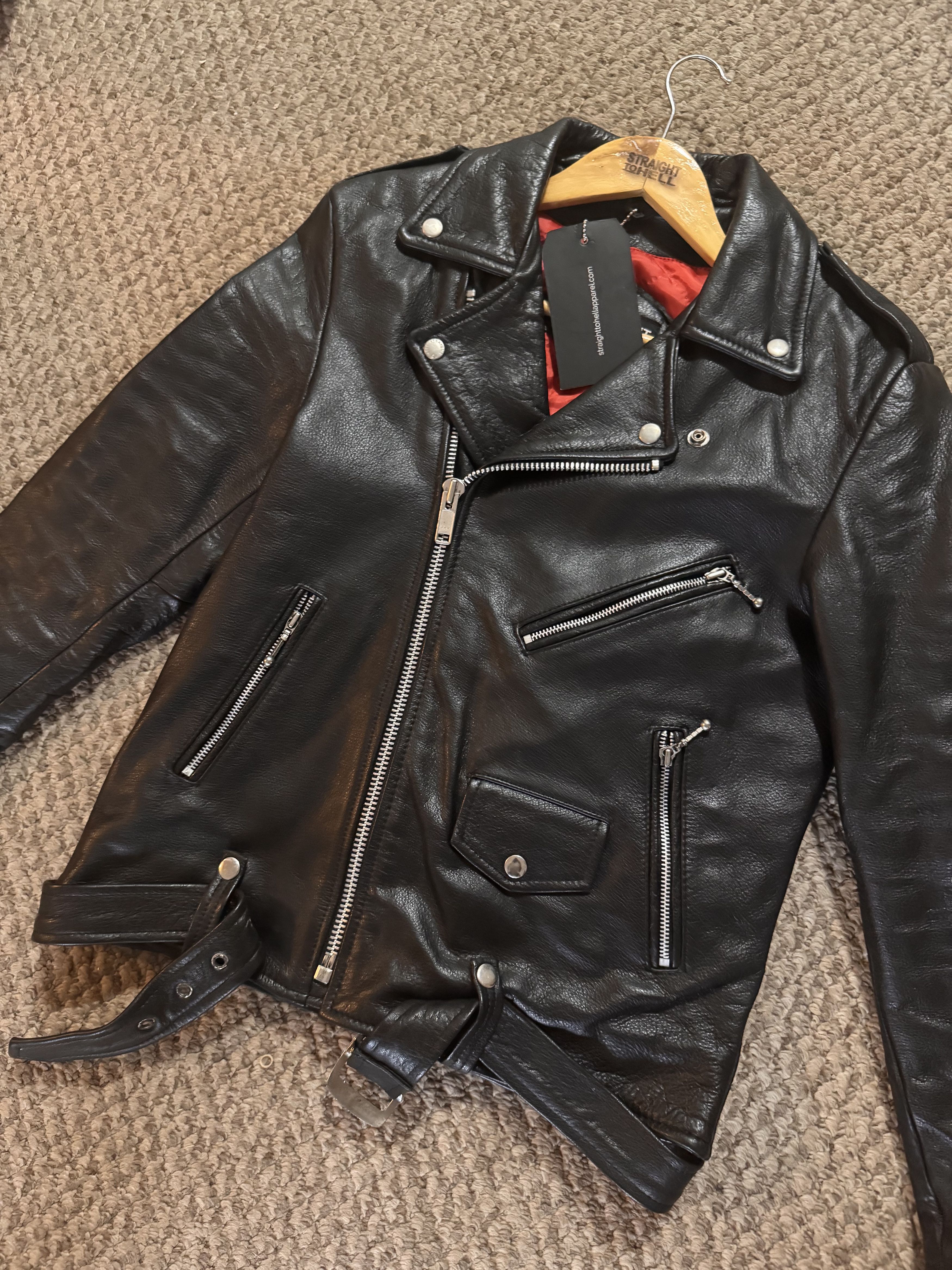Classic leather jacket