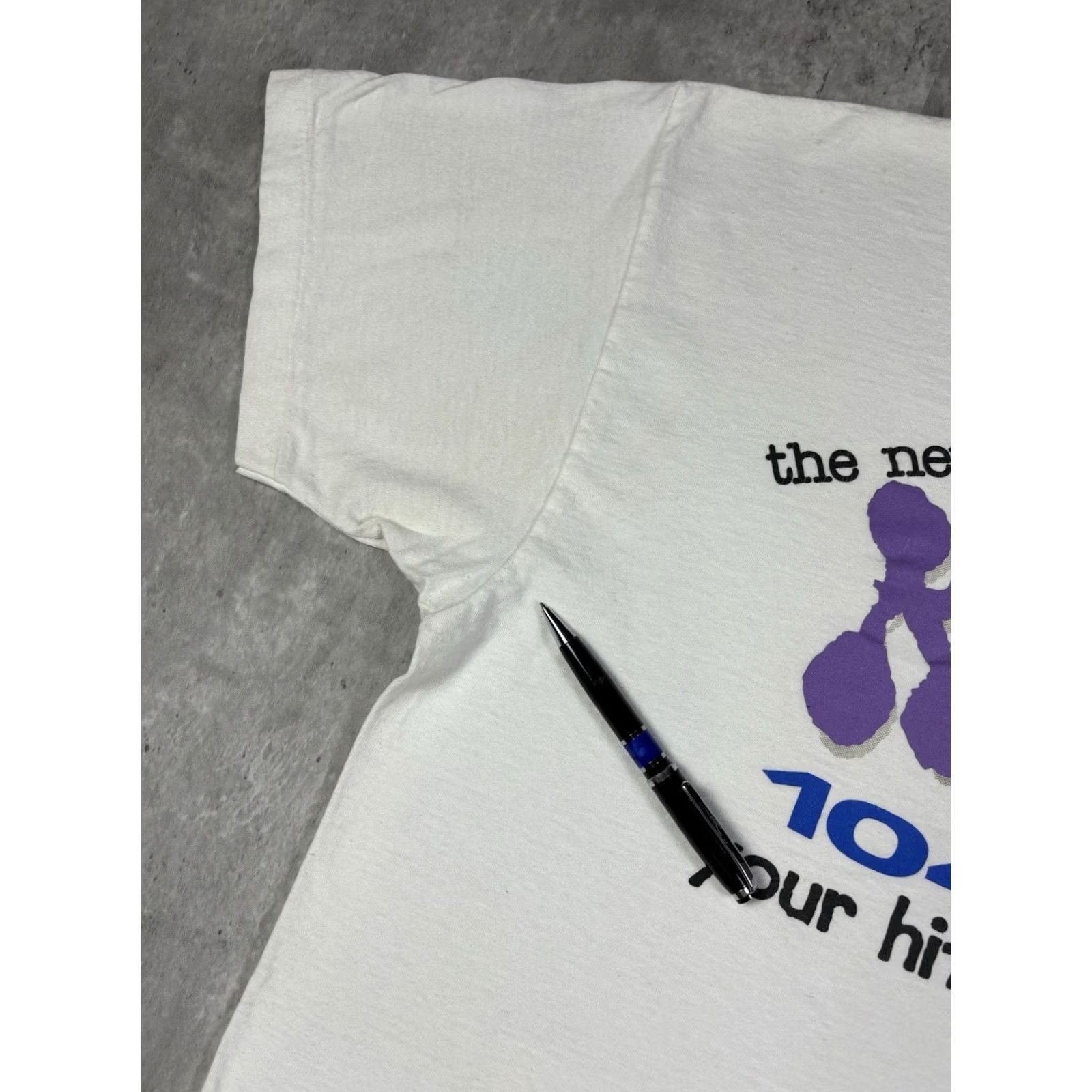 Delta VINTAGE Delta T-Shirt Graphic Print Crew Neck Short Sleeve White 90s 80s 70s Men XL Regular Cotton Size US XL / EU 56 / 4 - 7 Thumbnail