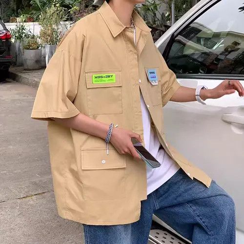 Japanese Brand Hiroko x Mieko Khaki Plaid Vintage Loose Casual Shirt Size US M / EU 48-50 / 2 - 1 Thumbnail