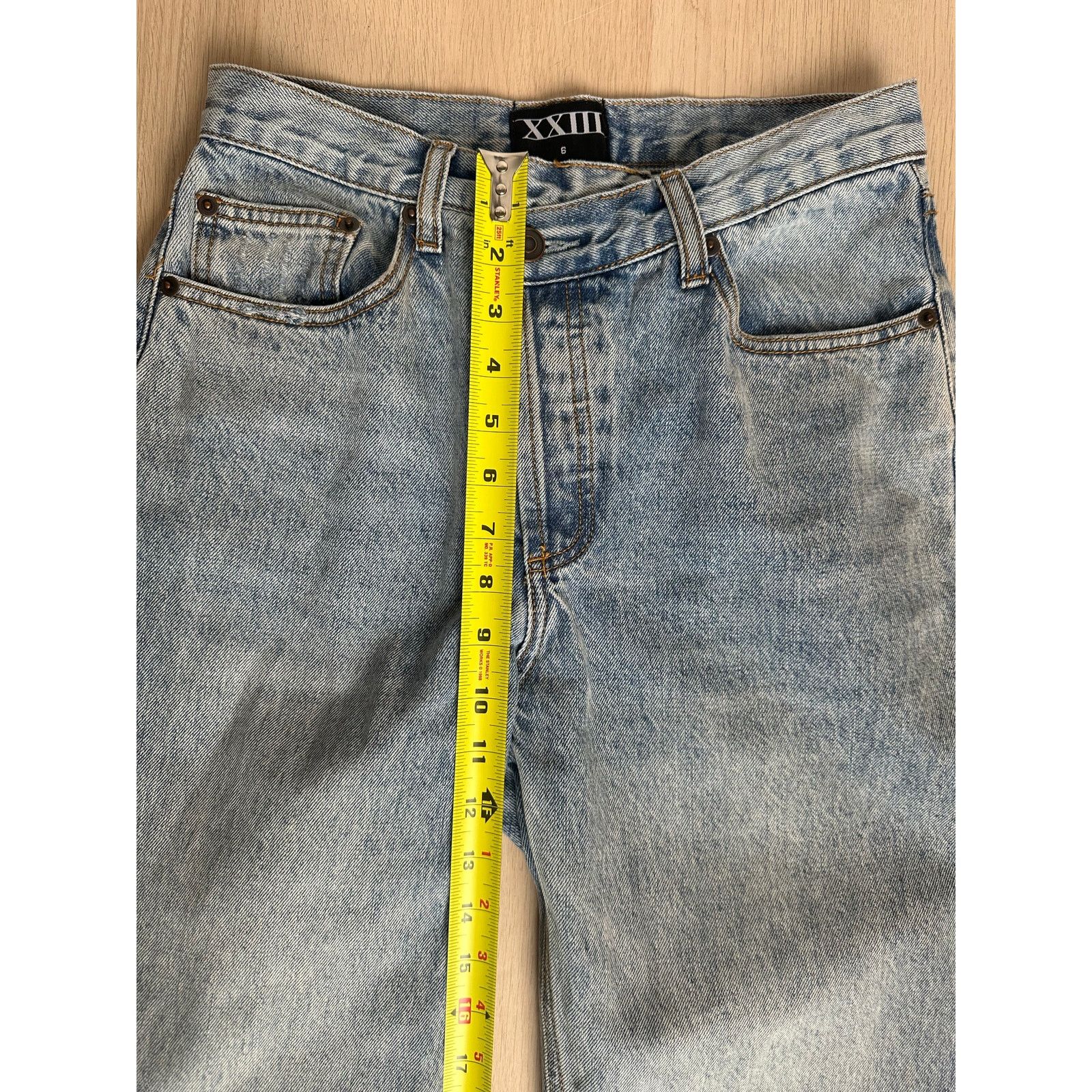 Twenty Twenty Three Brand Blue Denim - Size 6 - 100% Cotton Size 28" / US 6 / IT 42 - 4 Thumbnail